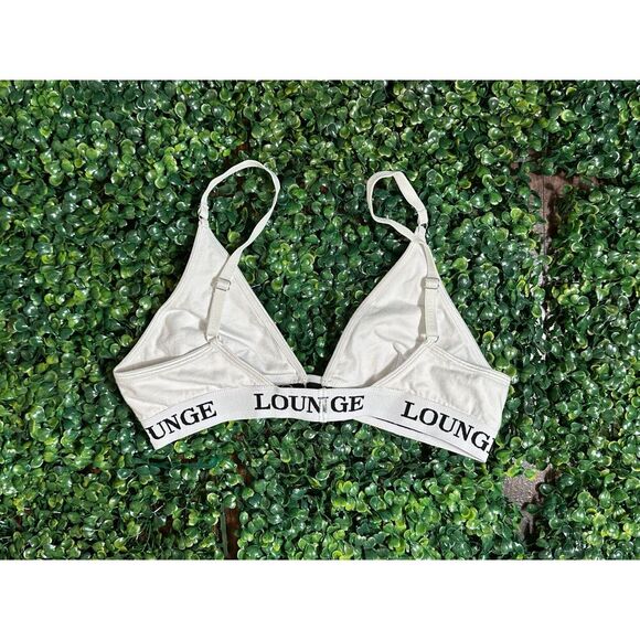 Lounge The Label Women's White and Black Bra Size Medium - Picture 4 of 4